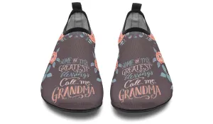 Call Me Grandma Aqua Barefoot Shoes