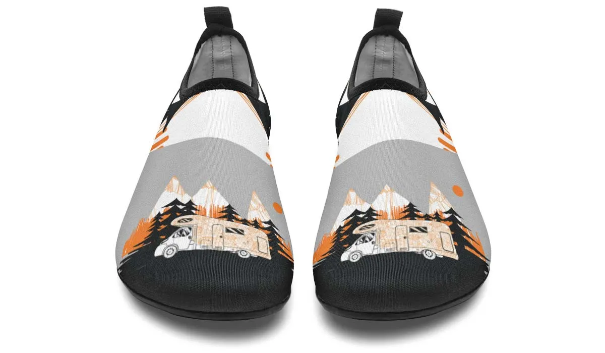 Camping Art Aqua Barefoot Shoes