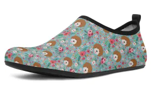 Cavoodle Flower Aqua Barefoot Shoes