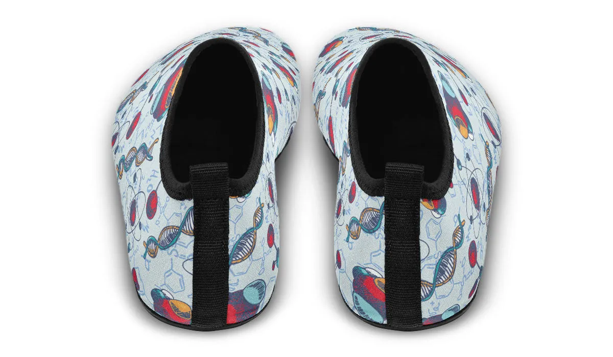 Chemistry Pattern Aqua Barefoot Shoes