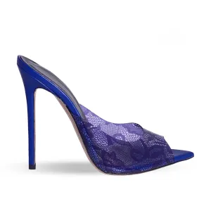CHORA PVC/LEATHER BLUE