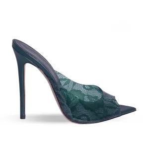 CHORA PVC/LEATHER GREEN