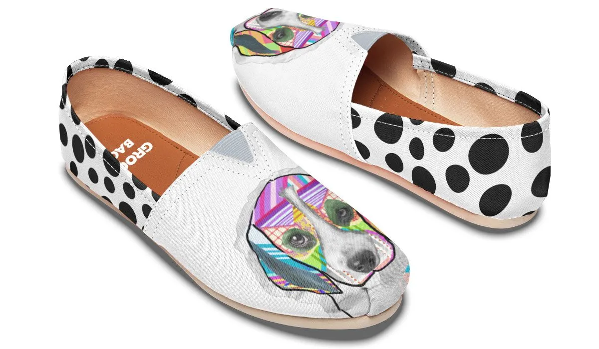 Collage Pup Beagle Casual Shoes