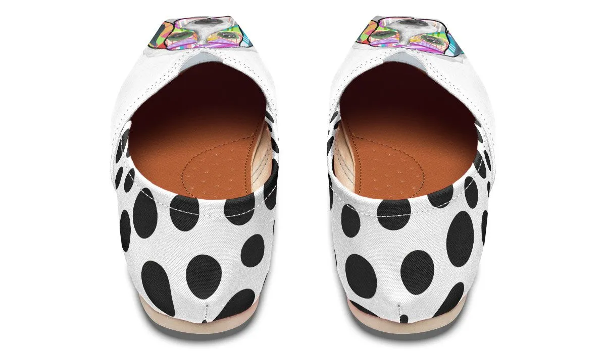 Collage Pup Beagle Casual Shoes