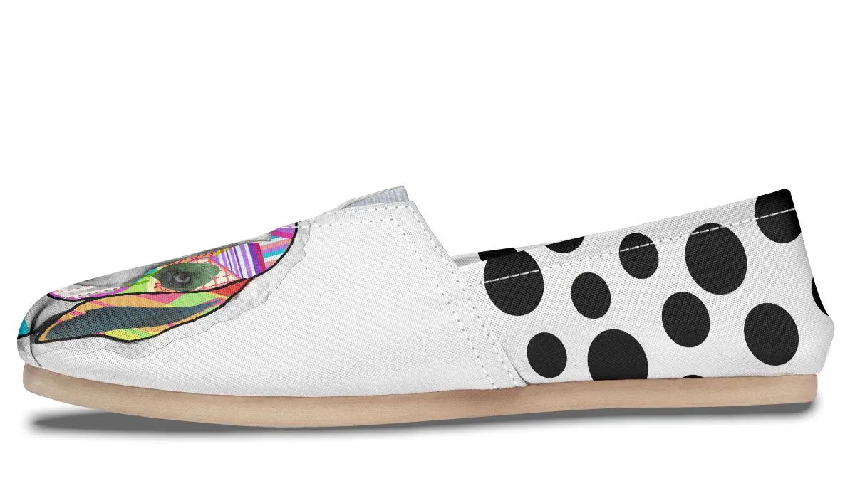 Collage Pup Beagle Casual Shoes