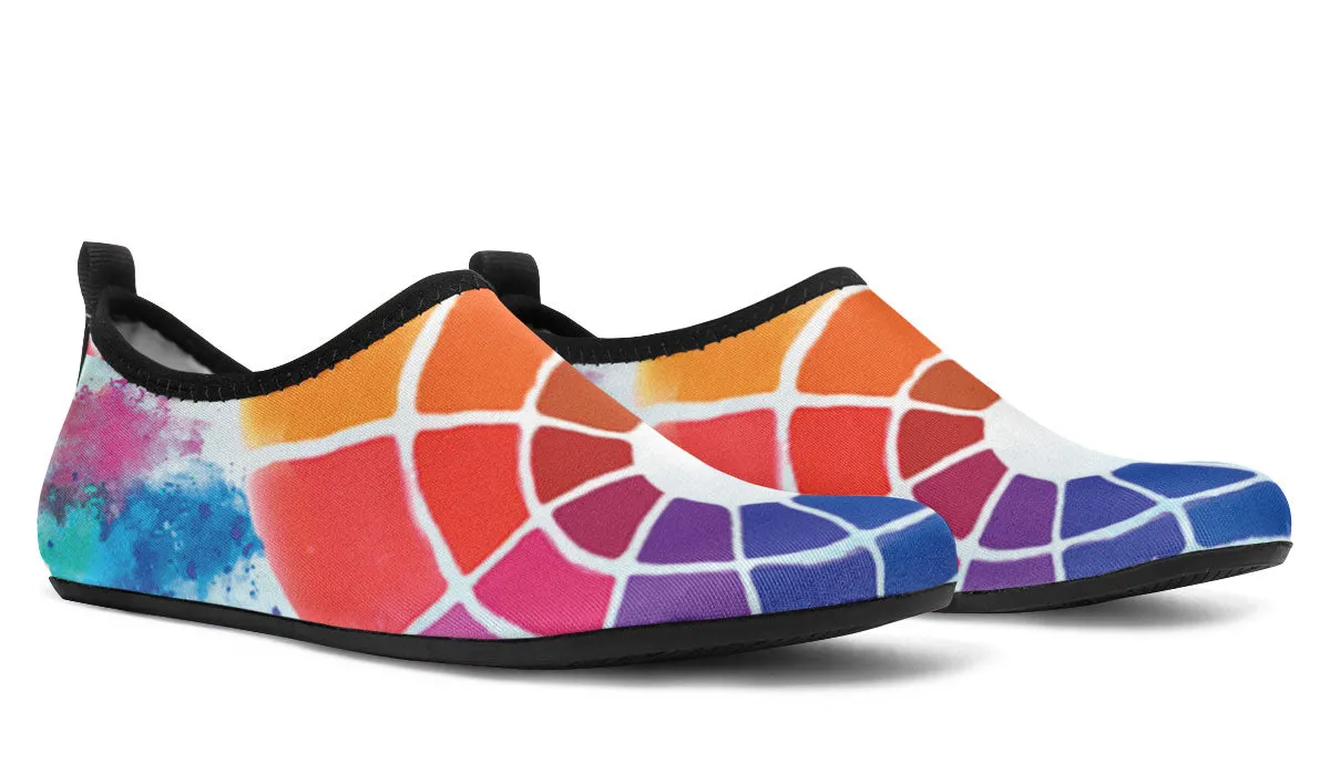 Color Wheel Aqua Barefoot Shoes