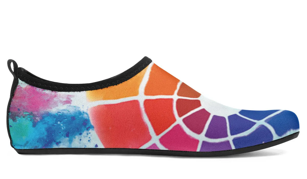Color Wheel Aqua Barefoot Shoes