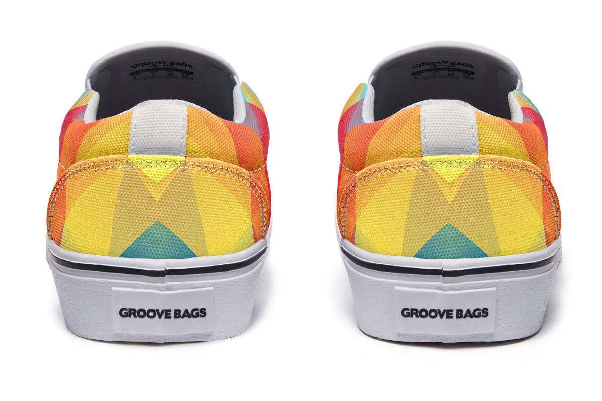 Colorful Autism Slip-On Shoes