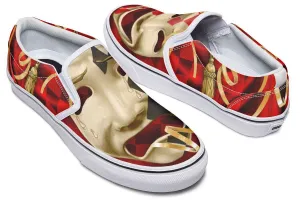 Comedy And Tragedy Slip-On Shoes