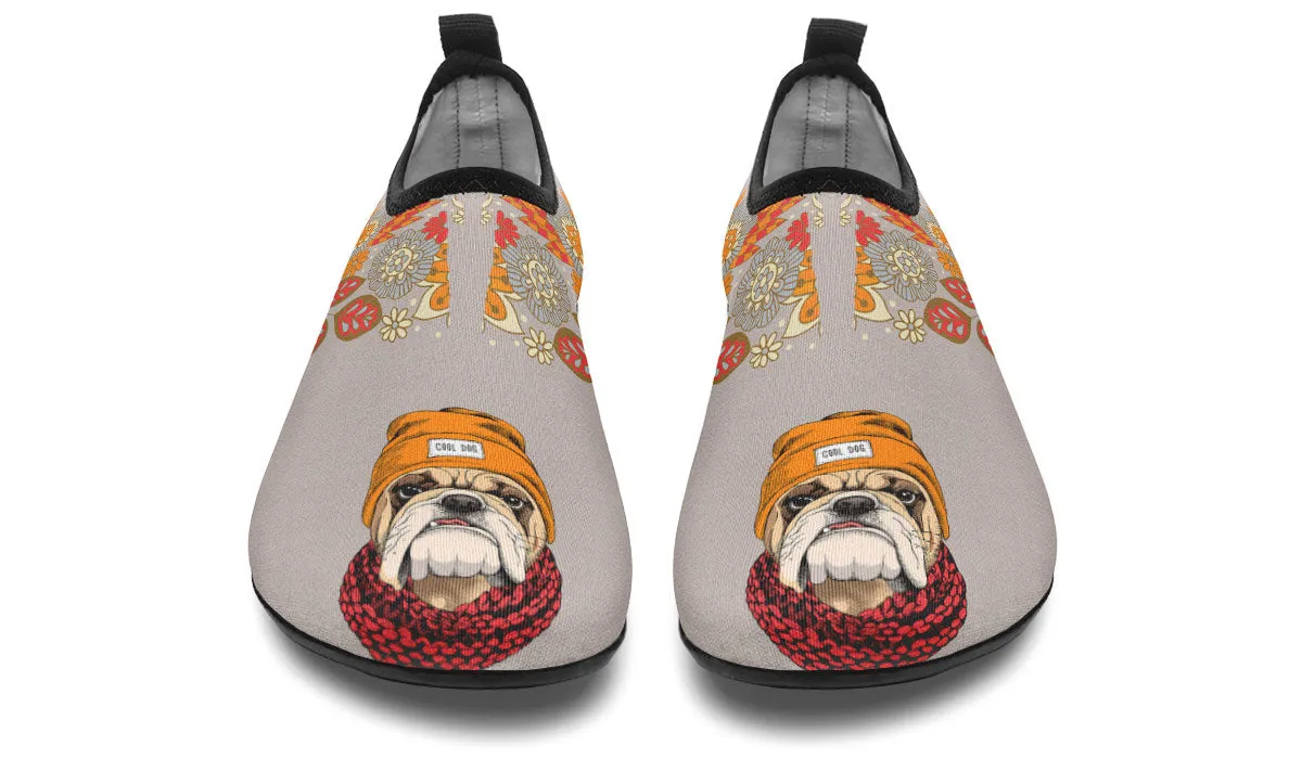 Cool Bulldog Aqua Barefoot Shoes