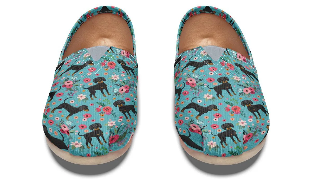Coon Hound Flower Casual Shoes
