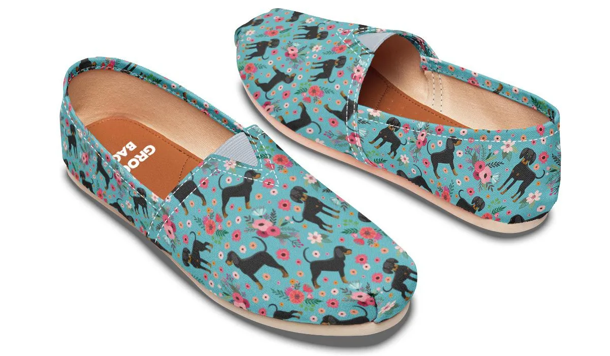 Coon Hound Flower Casual Shoes