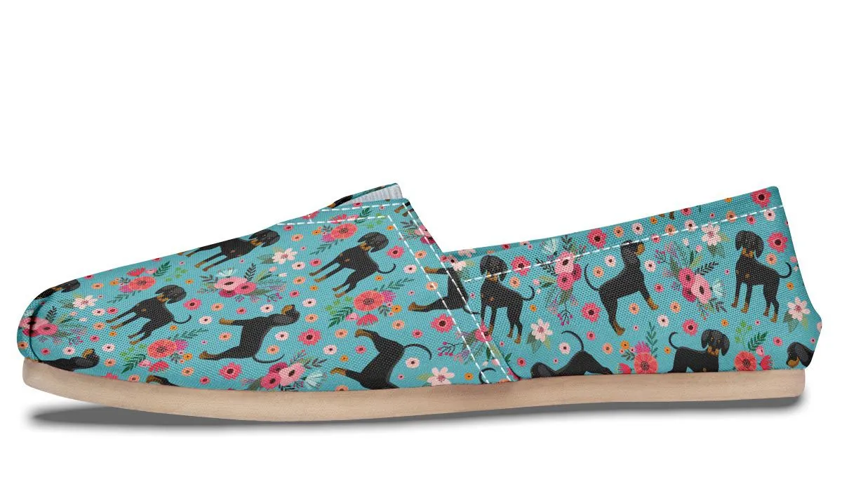 Coon Hound Flower Casual Shoes