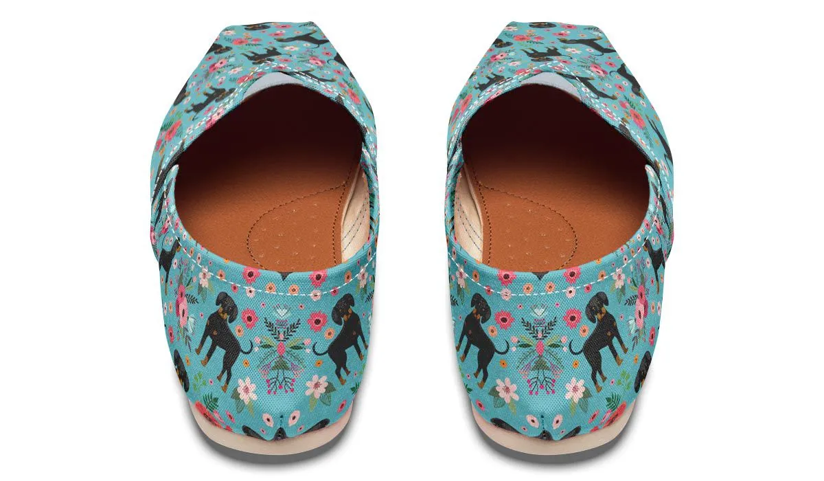 Coon Hound Flower Casual Shoes