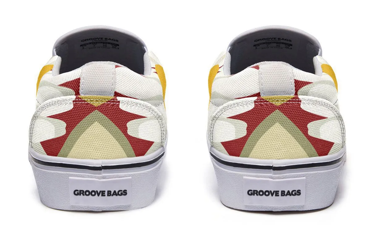 Couple Ol Chickens Slip-On Shoes