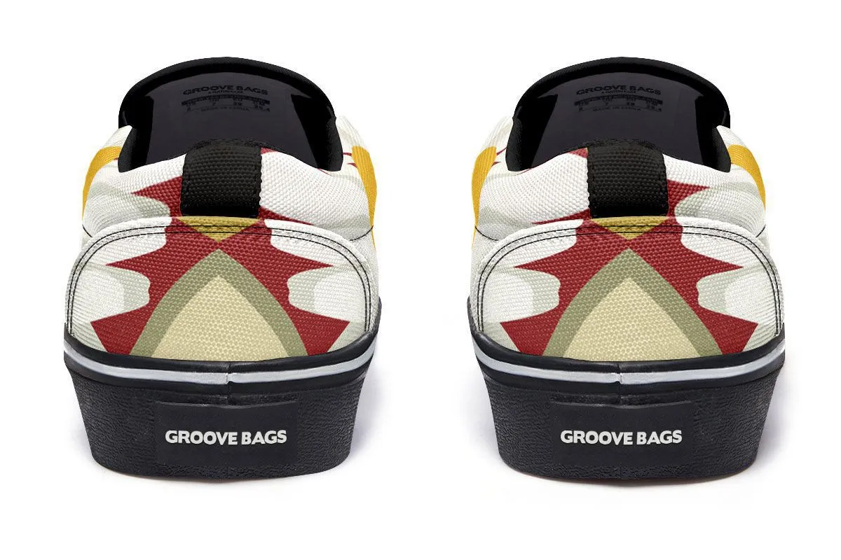 Couple Ol Chickens Slip-On Shoes