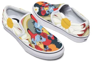 Couple Ol Chickens Slip-On Shoes