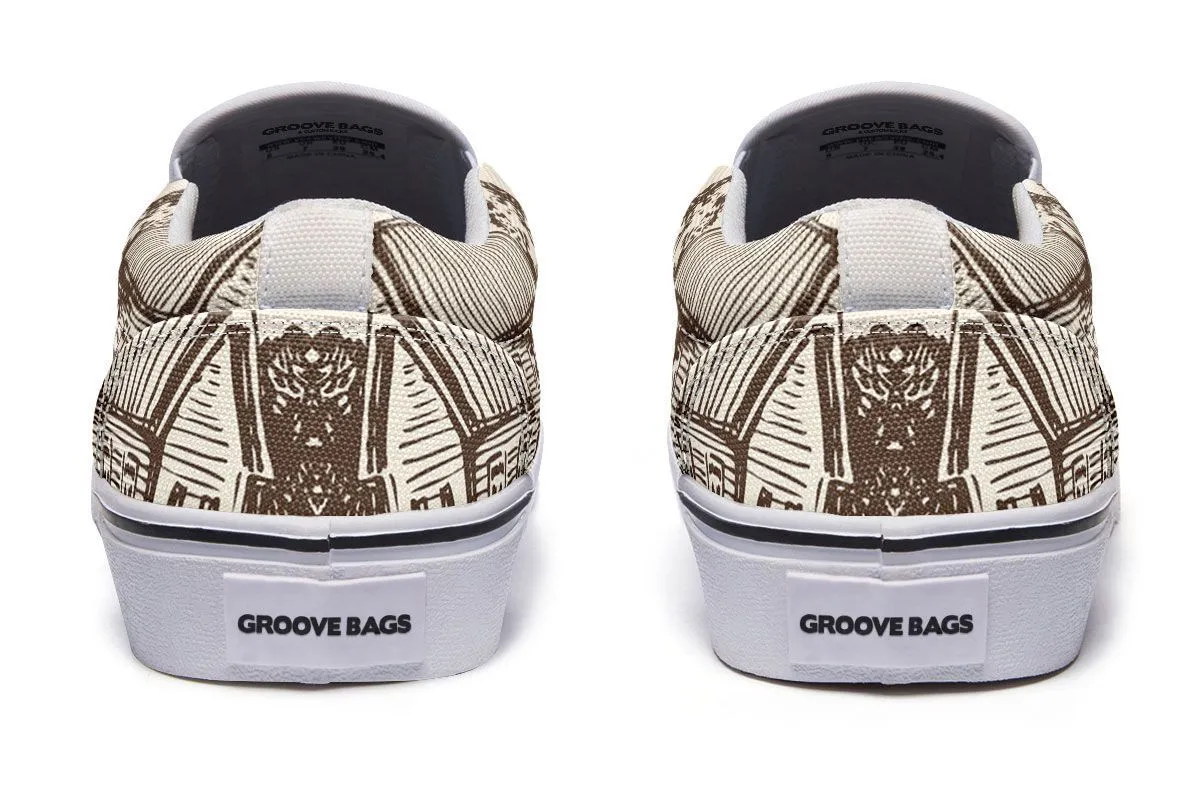 Cow Farm Slip-On Shoes