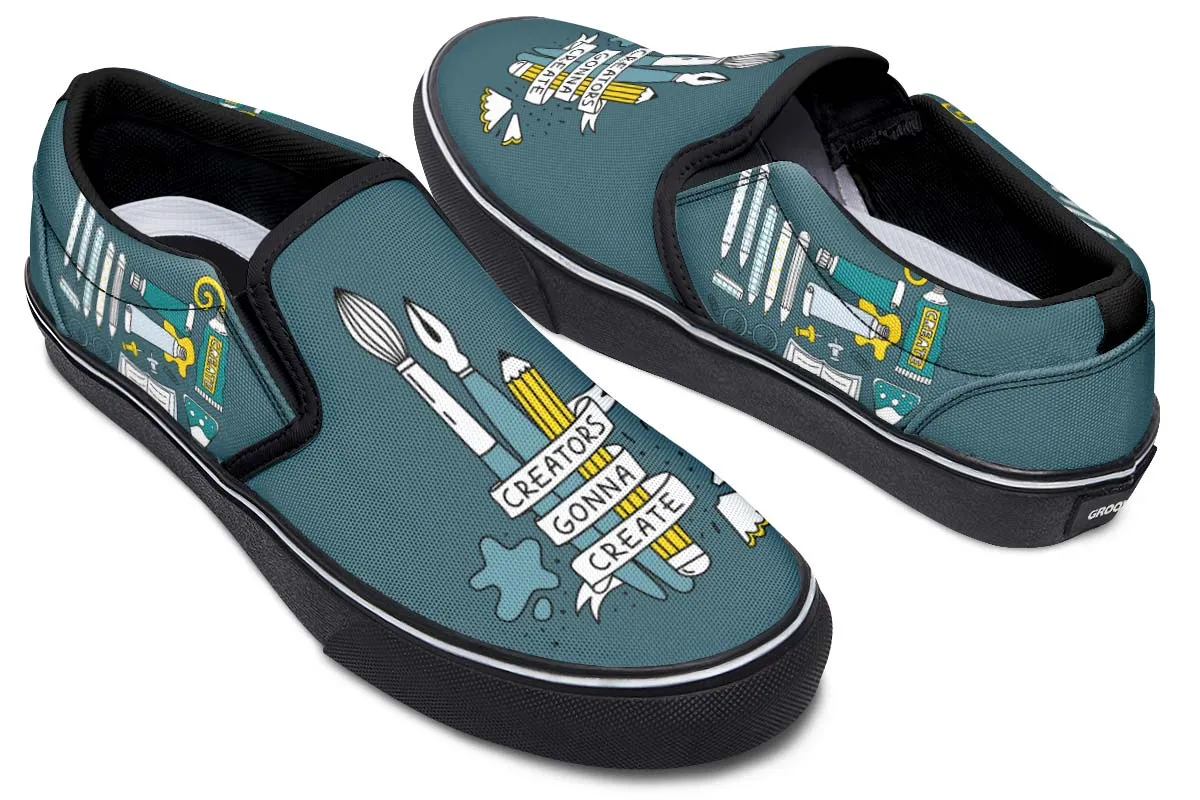 Creators Gonna Create Slip-On Shoes