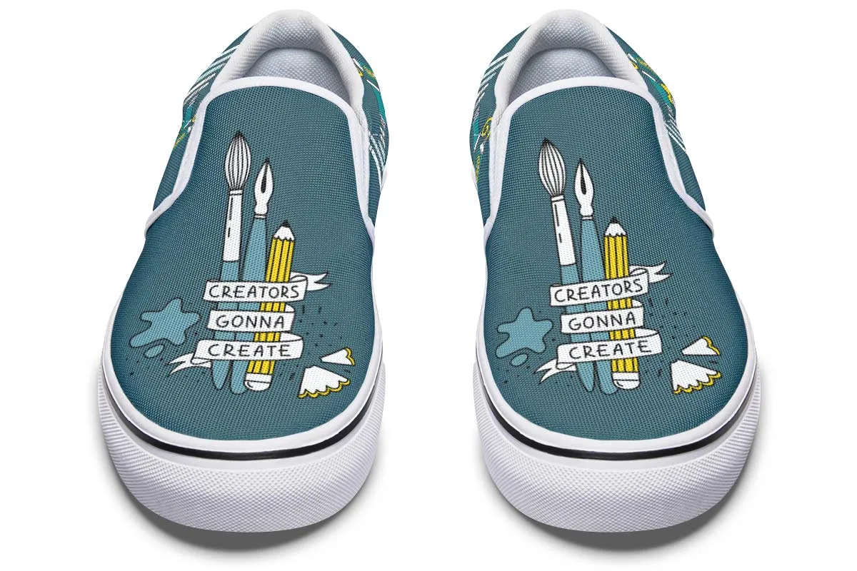 Creators Gonna Create Slip-On Shoes