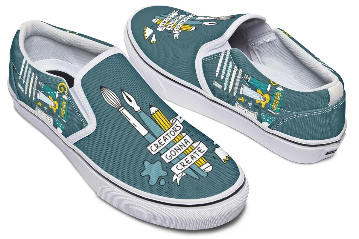 Creators Gonna Create Slip-On Shoes