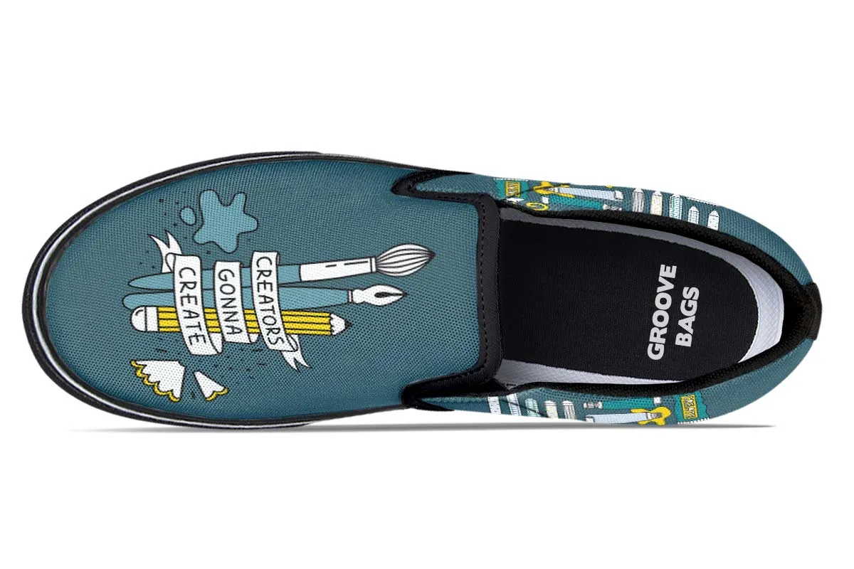 Creators Gonna Create Slip-On Shoes