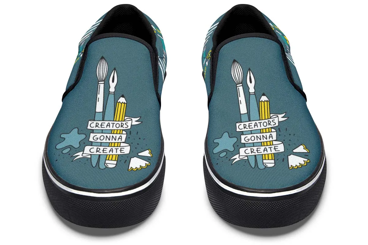 Creators Gonna Create Slip-On Shoes