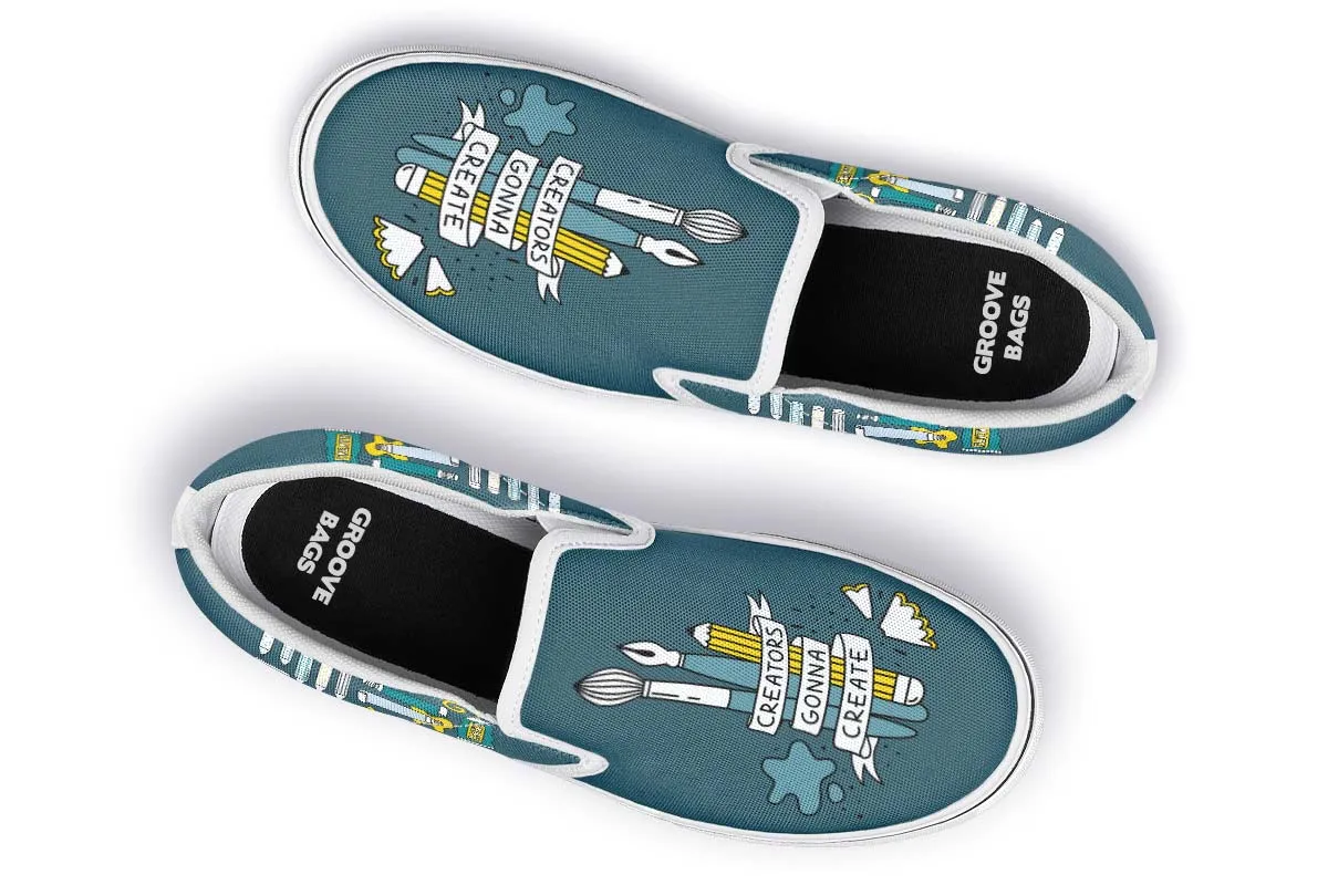 Creators Gonna Create Slip-On Shoes