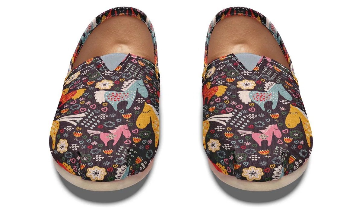 Cute Horse Casual Shoes
