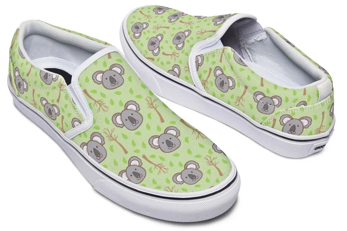 Cute Koala Slip-On Shoes