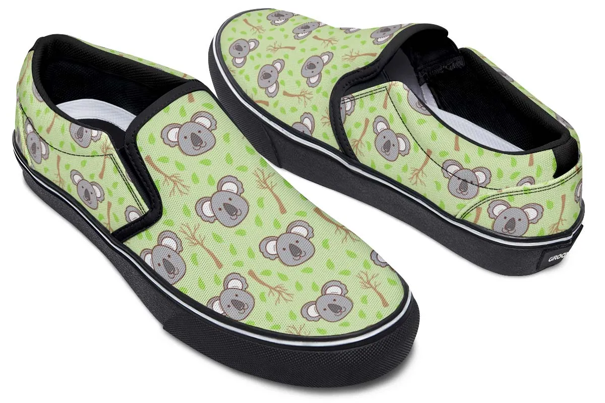 Cute Koala Slip-On Shoes