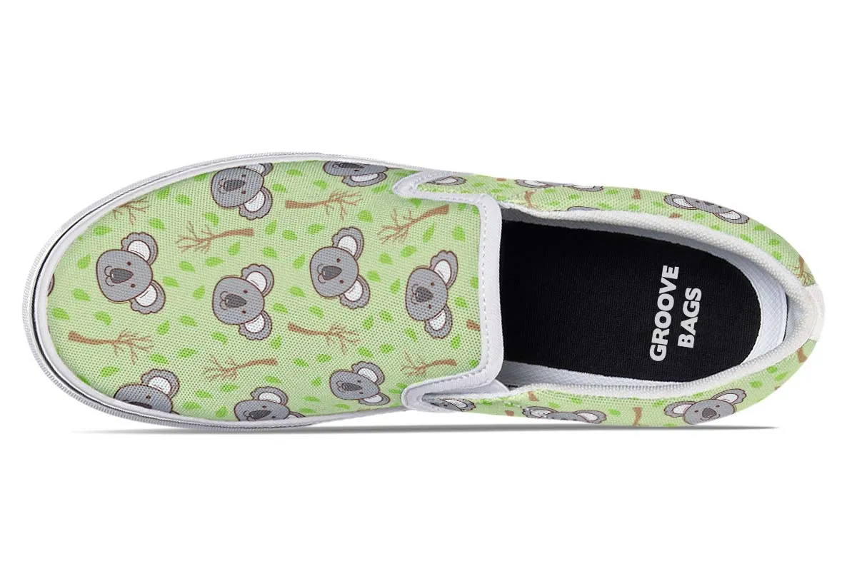Cute Koala Slip-On Shoes