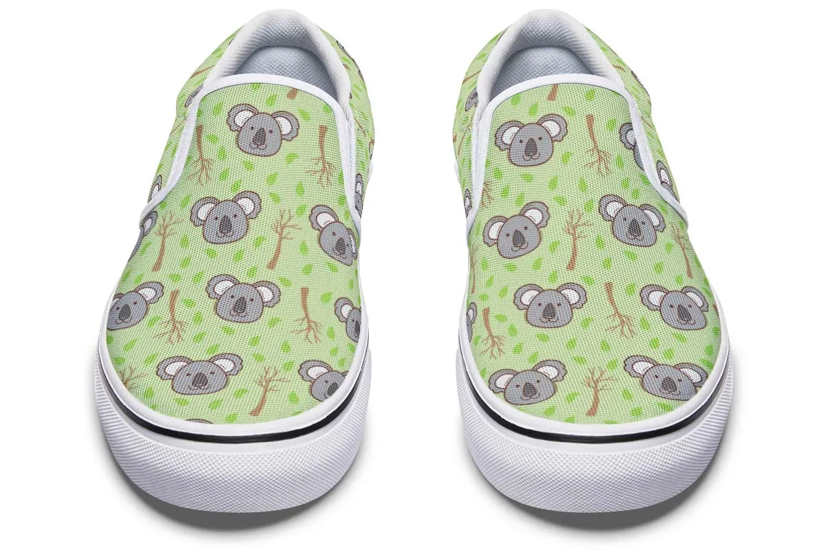 Cute Koala Slip-On Shoes
