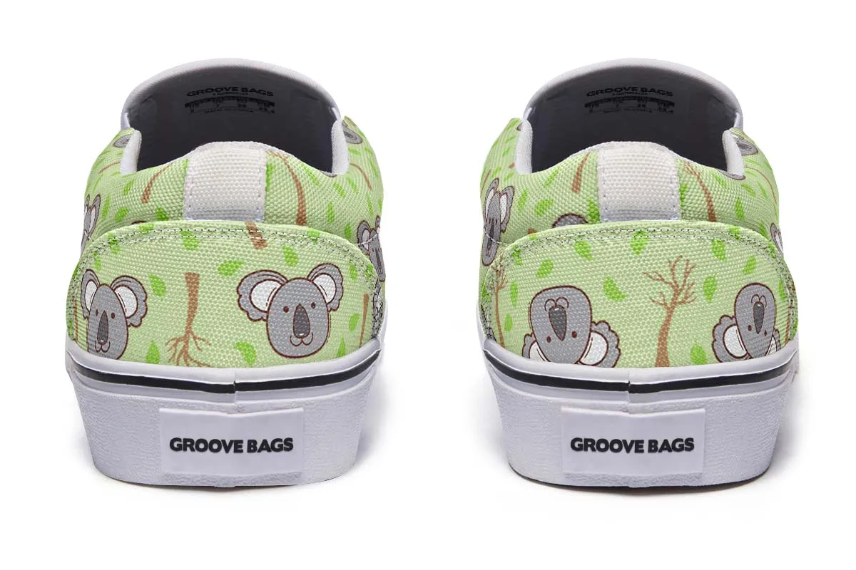 Cute Koala Slip-On Shoes