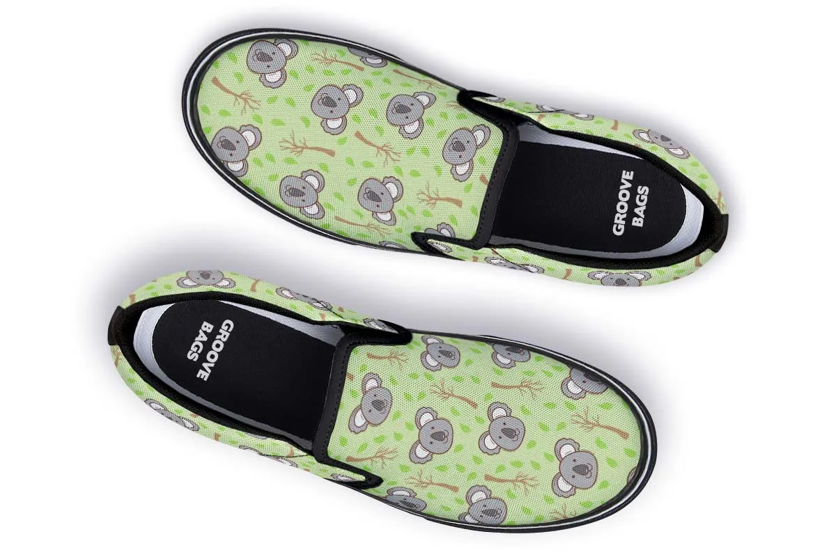 Cute Koala Slip-On Shoes