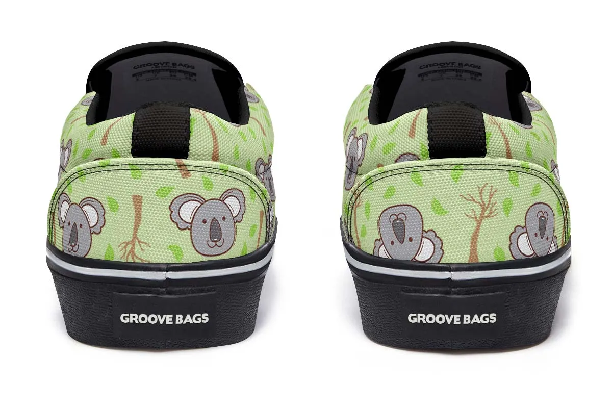 Cute Koala Slip-On Shoes