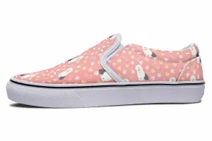 Cute Old English Sheepdog Slip-On Shoes