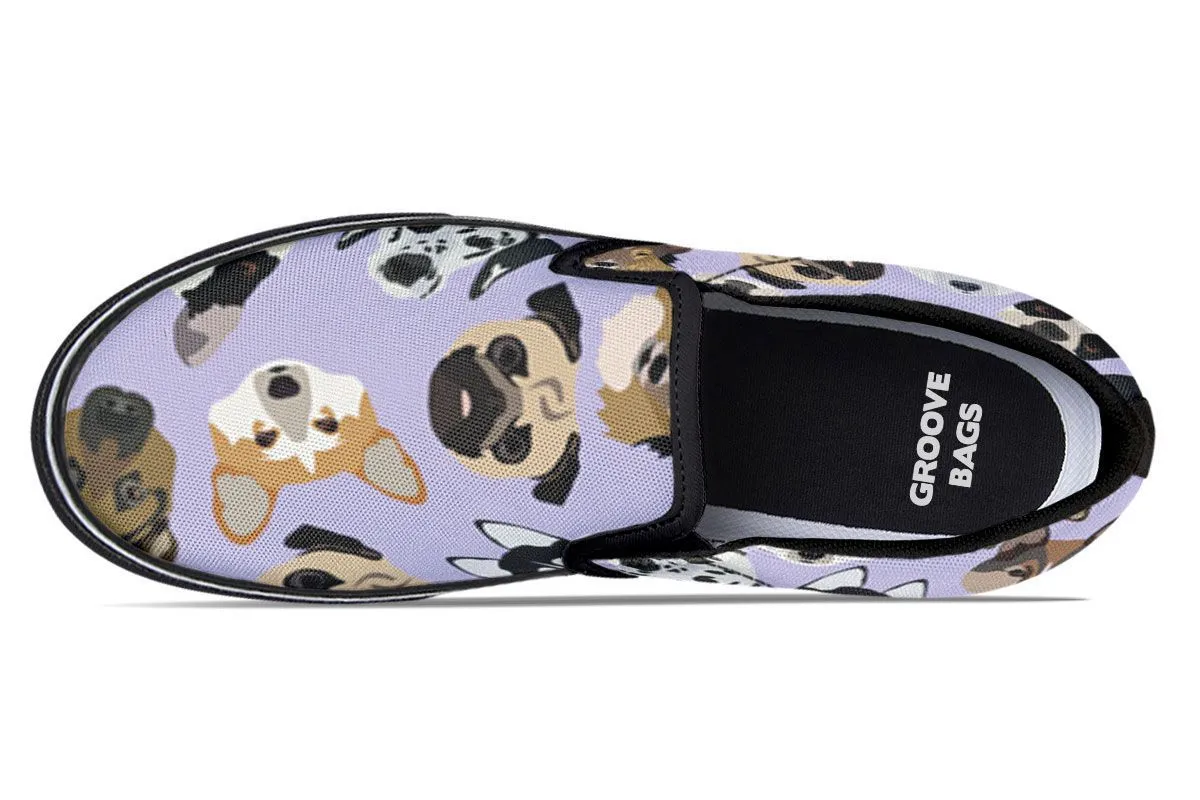 Dog Lover Slip-On Shoes