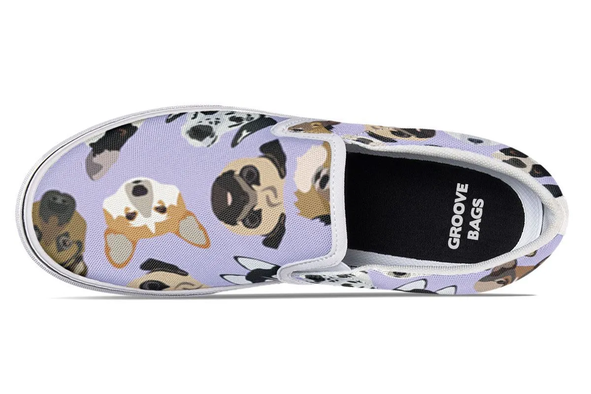Dog Lover Slip-On Shoes