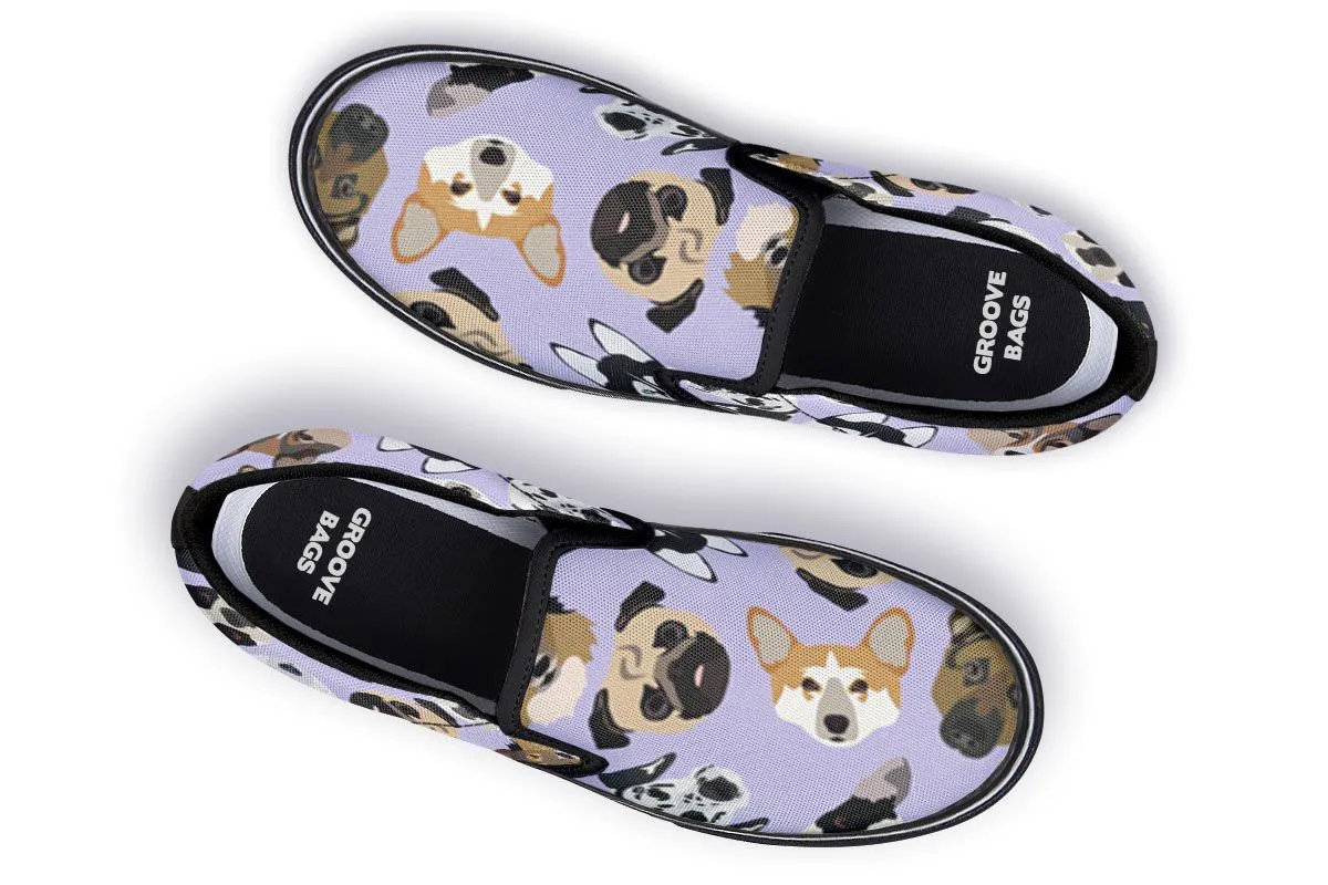 Dog Lover Slip-On Shoes
