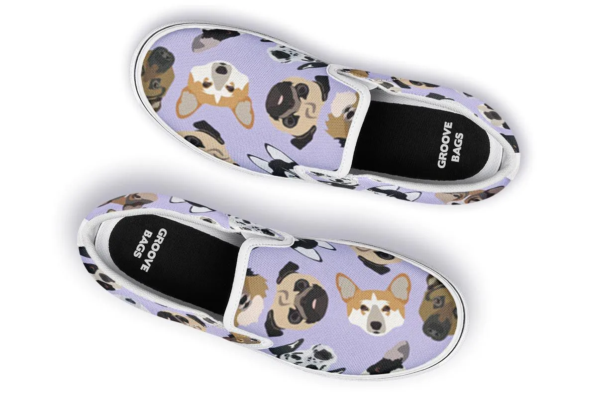 Dog Lover Slip-On Shoes