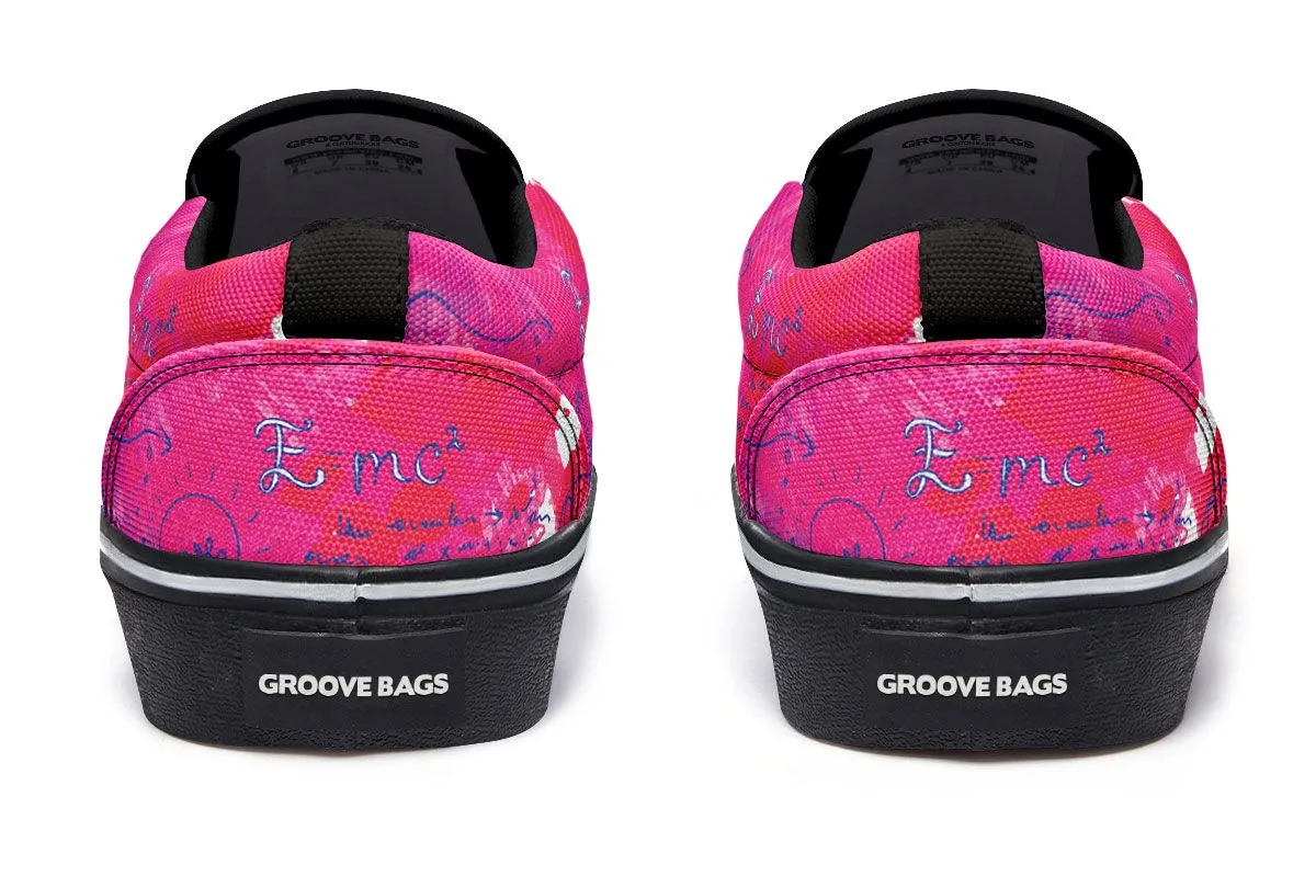 Doodle Style Science Slip-On Shoes