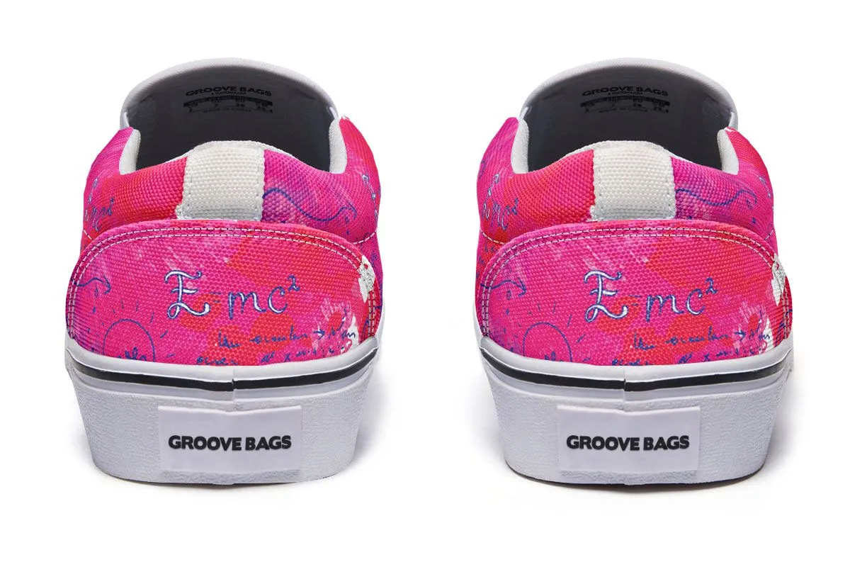 Doodle Style Science Slip-On Shoes