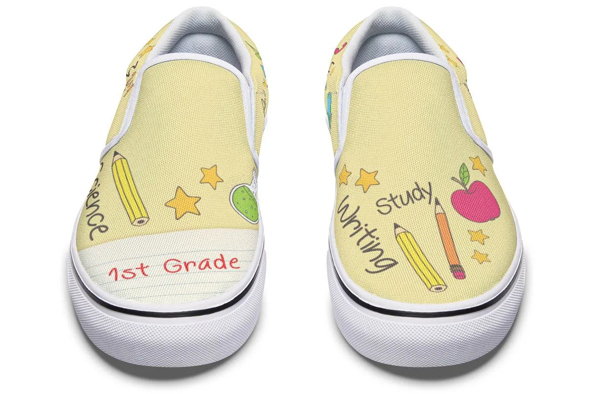 Elementary School Teachers Slip-On Shoes