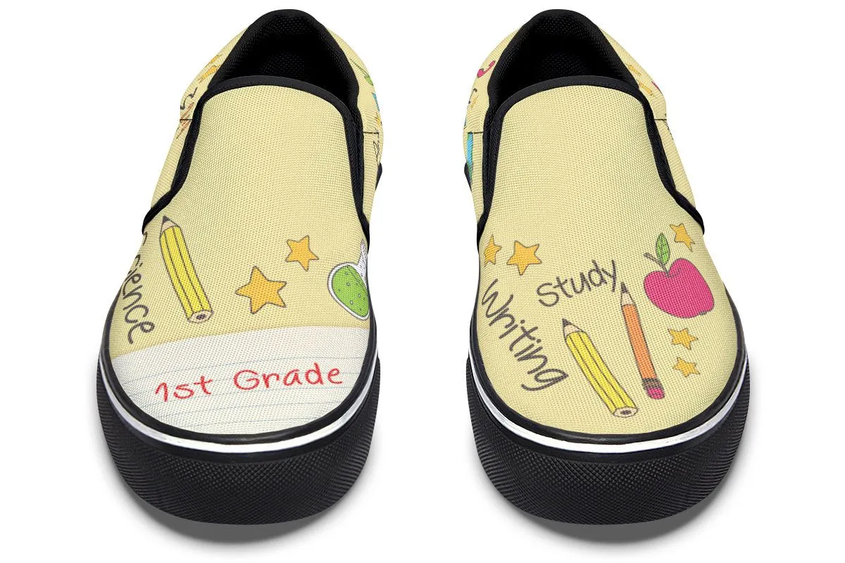 Elementary School Teachers Slip-On Shoes
