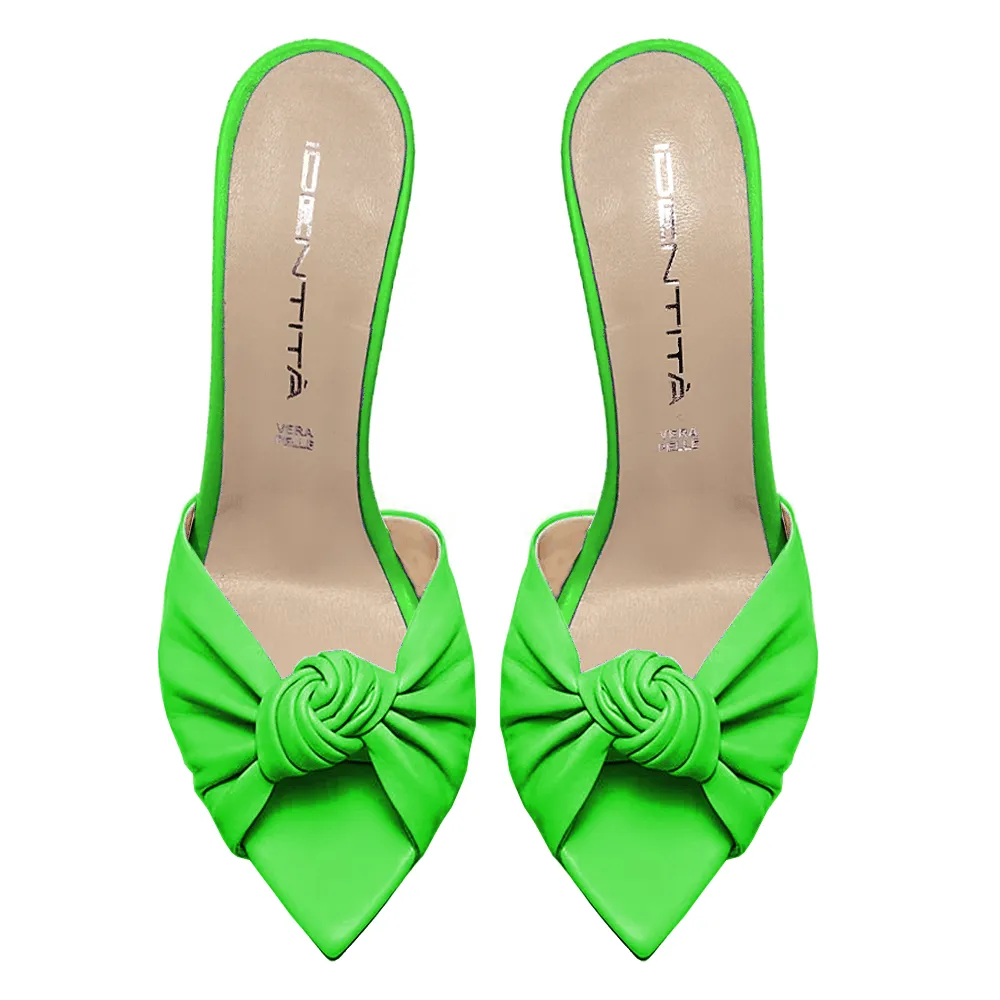 ELEONOR GREEN LEATHER