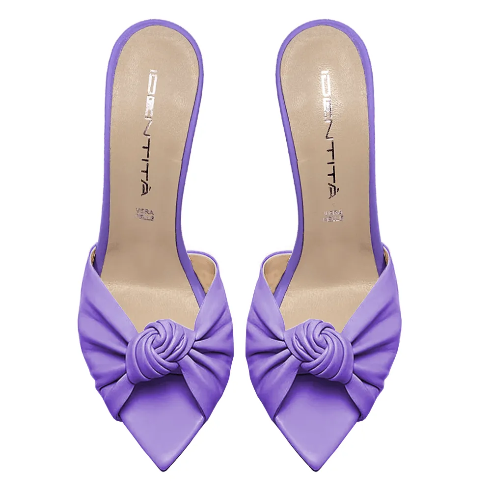 ELEONOR LEATHER LILLA