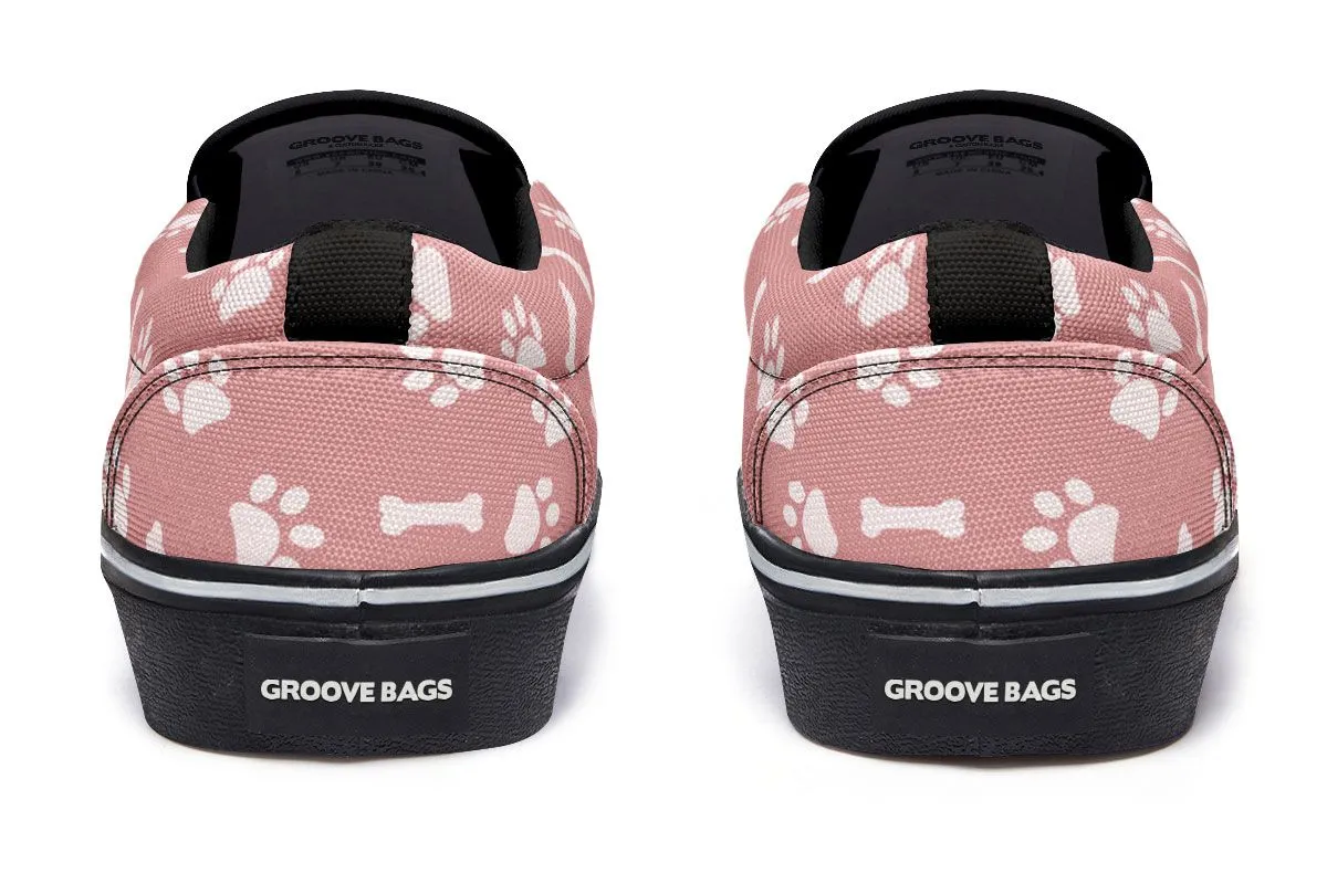English Bulldog Puppy Slip-On Shoes