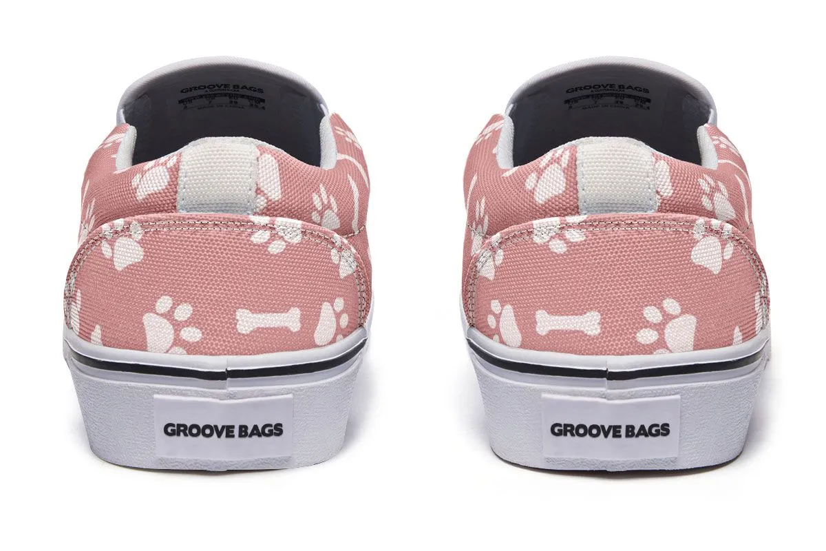English Bulldog Puppy Slip-On Shoes