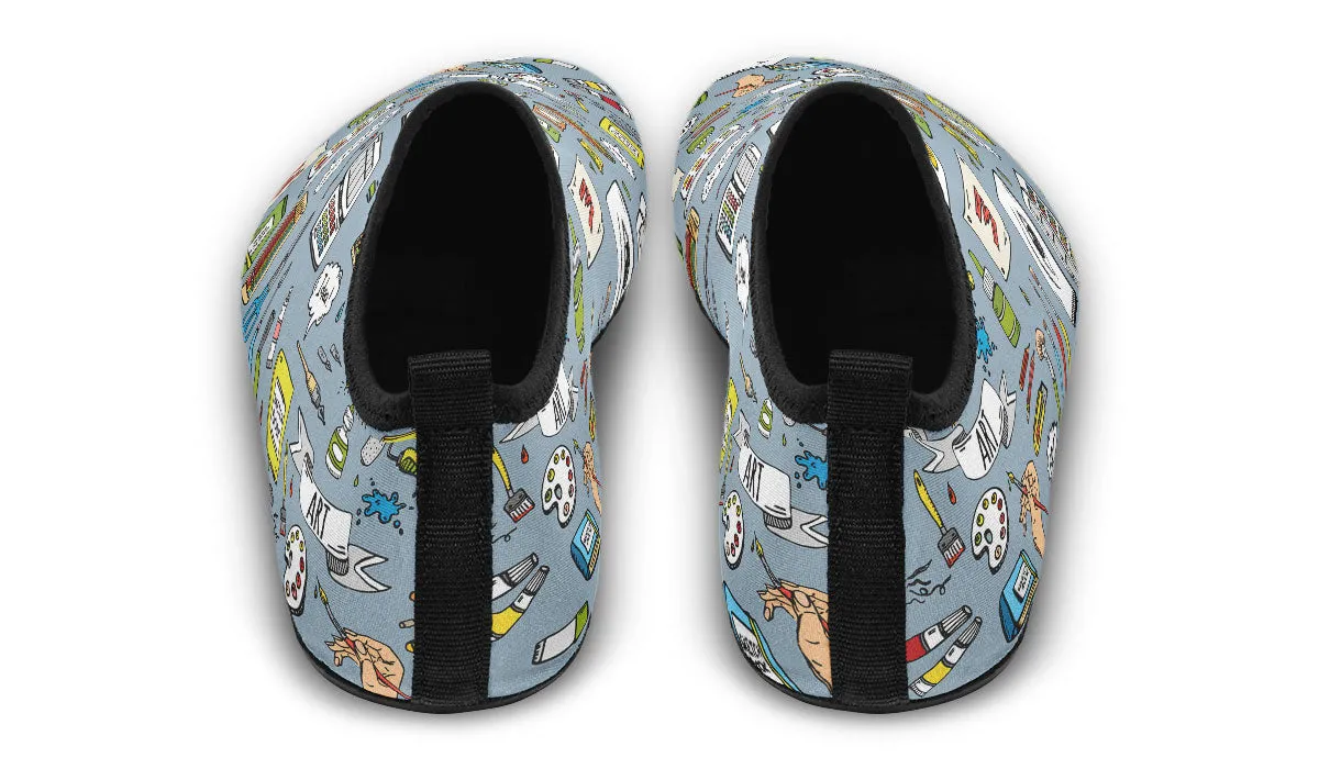 Fine Art Aqua Barefoot Shoes